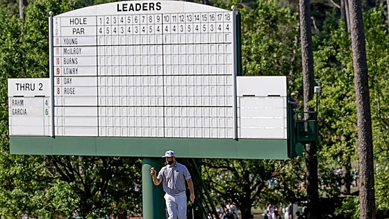 Ni la mejor vuelta en tres años consuela a Rahm en la despedida de un Masters para el olvido: «No entreno para esto»