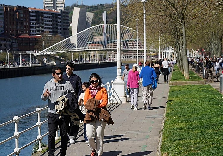 La Aemet anuncia tres días seguidos de «lluvias débiles» en Bizkaia