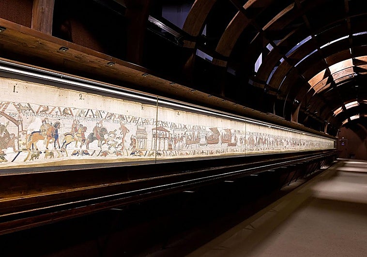 El préstamo del Tapiz de Bayeux que inspira a los partidarios del viaje del 'Guernica'