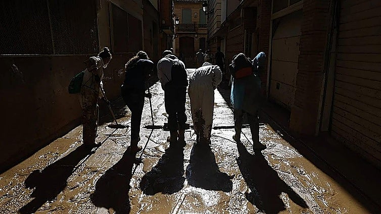 La voluntaria que pretendía ser víctima de la dana: «Mi cuerpo se ha resentido. Fue un sobreesfuerzo; un palizón»