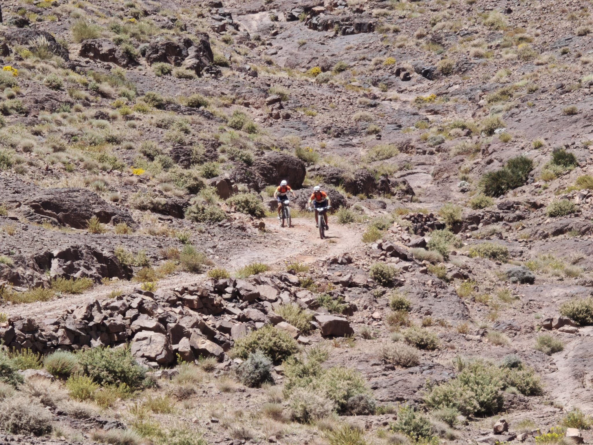 Cumpleaños total: Jonathan ataca de salida en la durísima Titan Desert