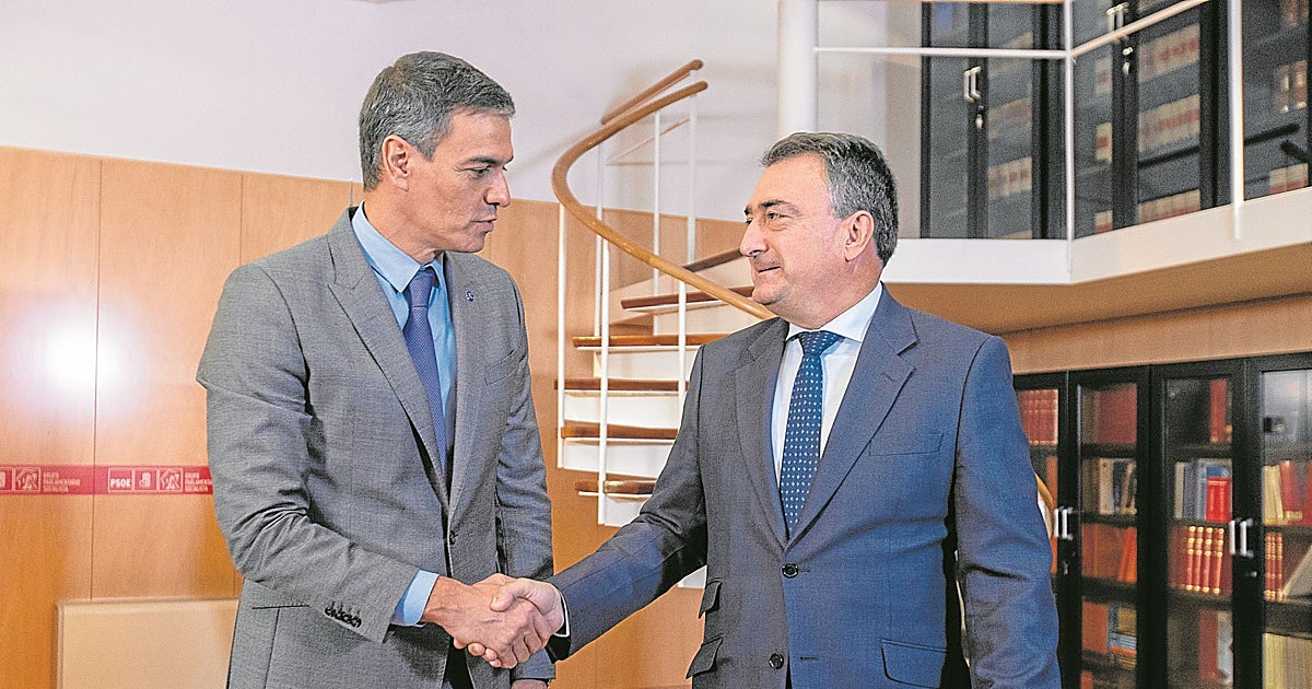 Sánchez se vuelca en aliviar la tensión con el PNV y alaba su «posición constructiva»
