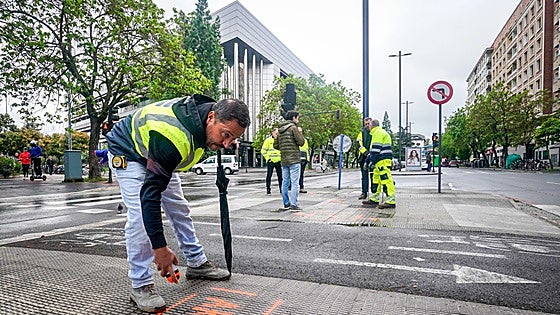 La Avenida Gasteiz estará en obras hasta diciembre con el tráfico abierto en todo momento