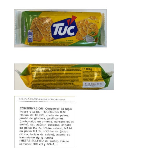 Alerta alimentaria por unas conocidas galletas saladas vendidas en España