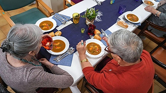 El placer de volver a utilizar tenedor en una residencia de Vitoria