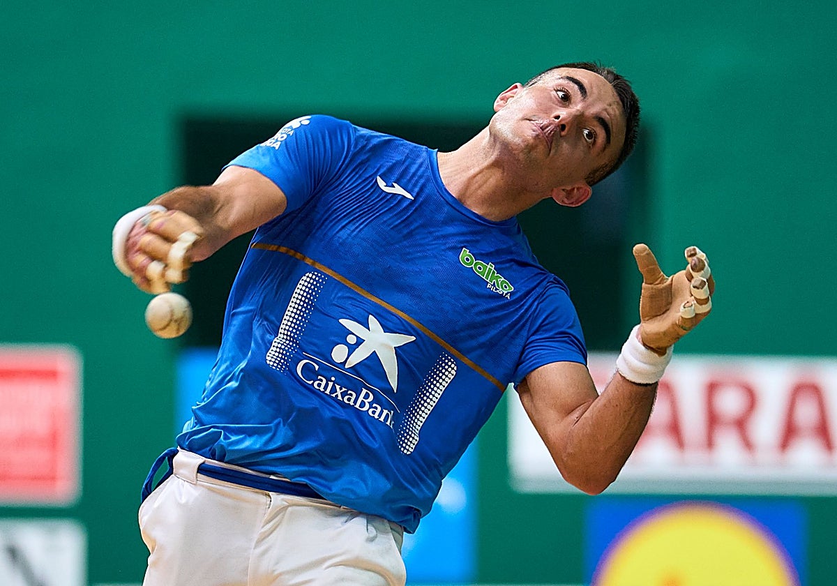 Iker Larrazabal jugará las semifinales del Manomanista