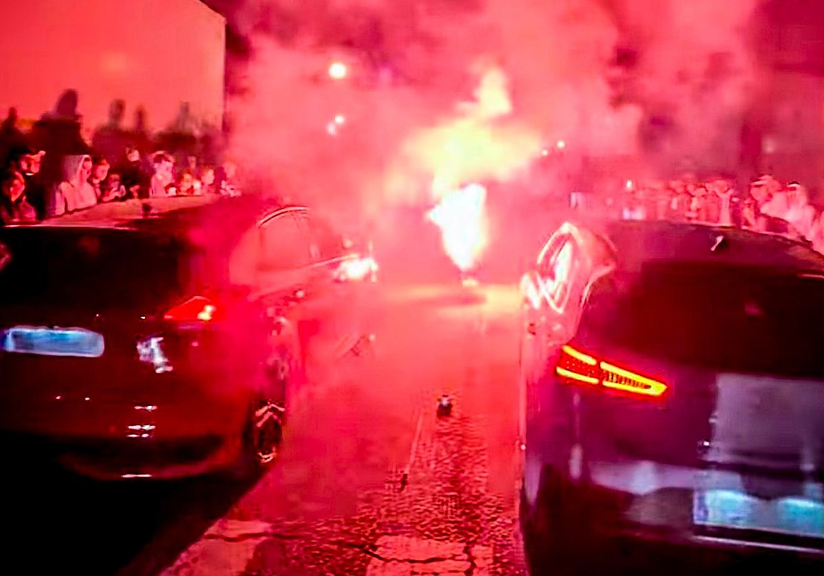 100 coches se reúnen en Berantevilla para volver a disputar carreras ilegales en Álava