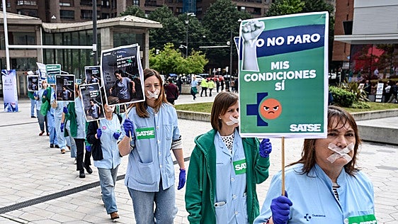 SATSE acusa a Osakidetza de centrarse solo en mejorar la situación de los médicos