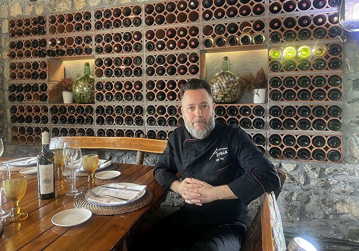 El restaurante en las faldas del Arraiz con platos casi desaparecidos de las cartas