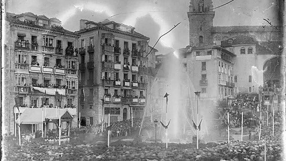La gran obra que trajo agua del Gorbea a Vitoria hace 142 años