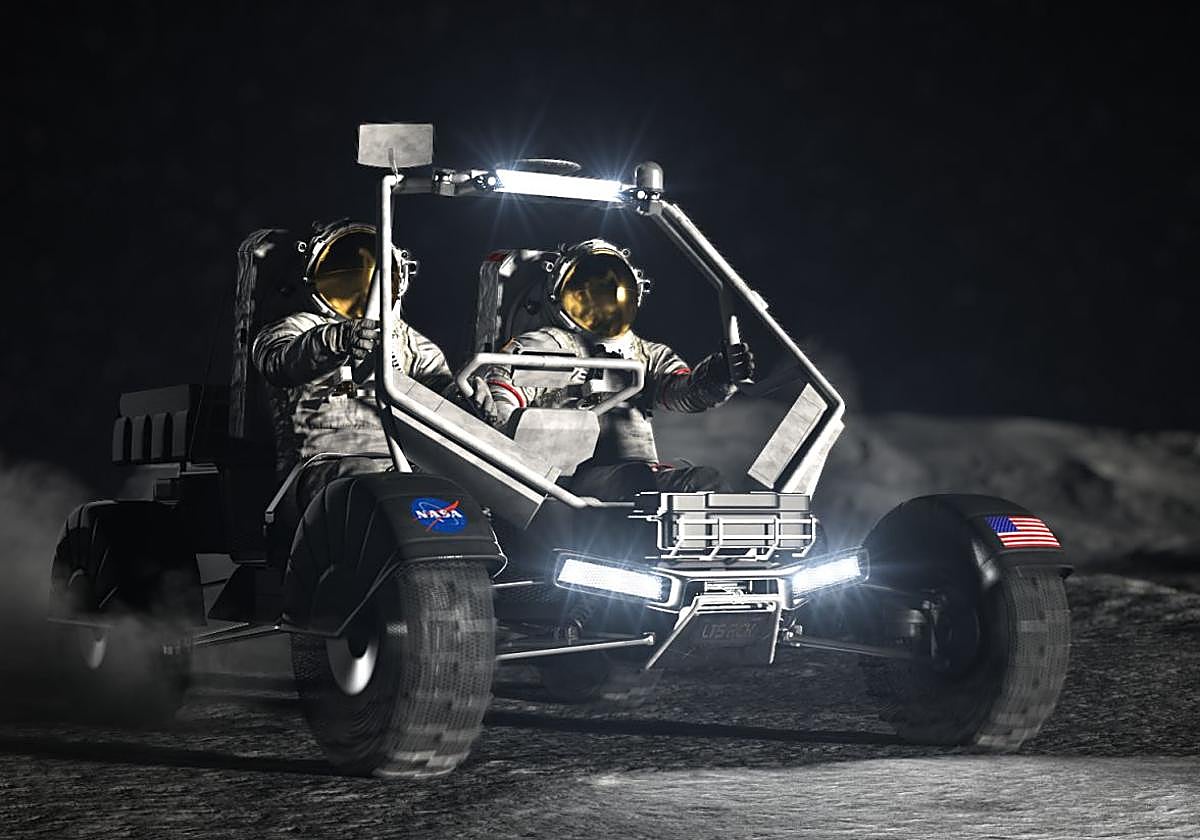 Los 'coches' de 200 millones que la Nasa quiere en la Luna