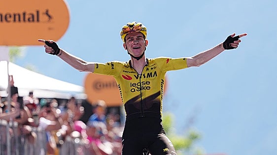 Kuss redondea el plan de Vingegaard en el Giro