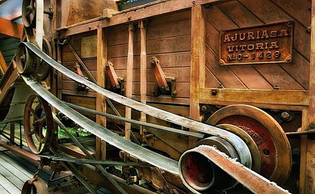 Una de las piezas que se puede contemplar en el Museo Etnográfico de Peñacerrada