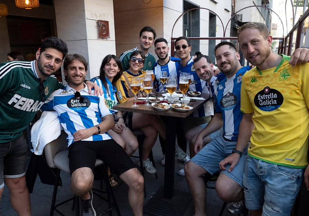 Una peña del Deportivo celebrará el ascenso gallego con un barco por la ría de Bilbao