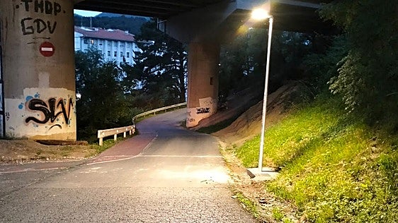 Ugao-Miraballes completa la renovación del alumbrado en Arandia y Leitoki
