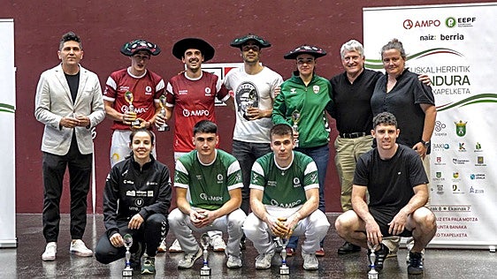 Los pelotaris vizcaínos mandan en el torneo de preparación del Mundial