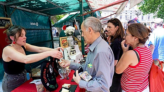 Un queso de Abadiño, elegido el mejor Idiazabal en Bilbao