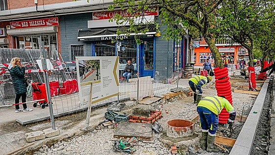 Vitoria pisa el acelerador con 46 obras en sus calles en marcha y una inversión de 21 millones