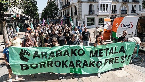 ELA pide a SEA «que se mueva» en la negociación del metal alavés y amaga con activar huelgas