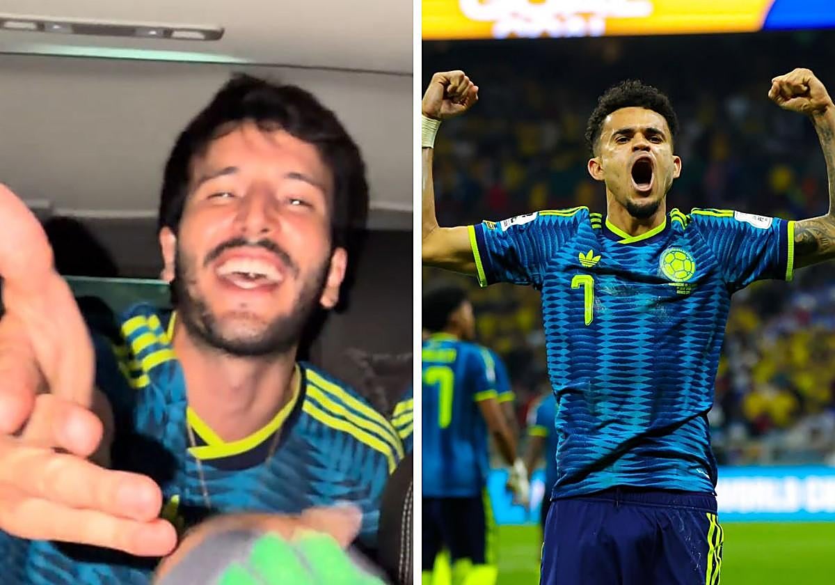Sebastián Yatra celebra la victoria de Colombia con una canción de su ex Aitana