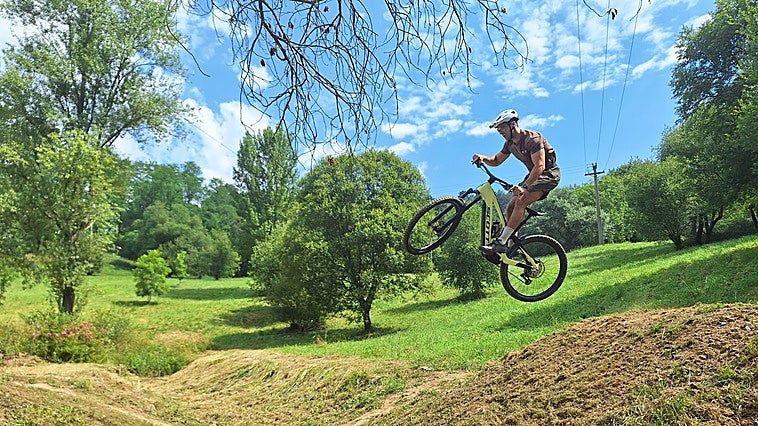 Ollargan estrena el bike park «más ambicioso de Euskadi»