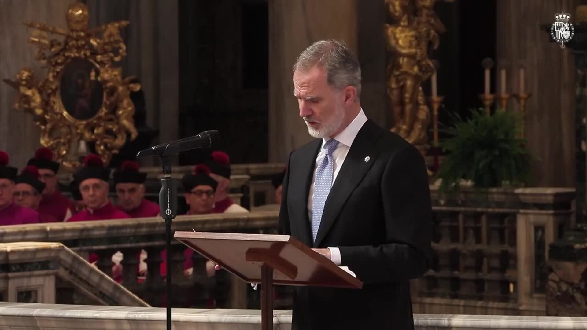 Felipe VI y doña Letizia se reúnen con León XIV en su visita al Vaticano,