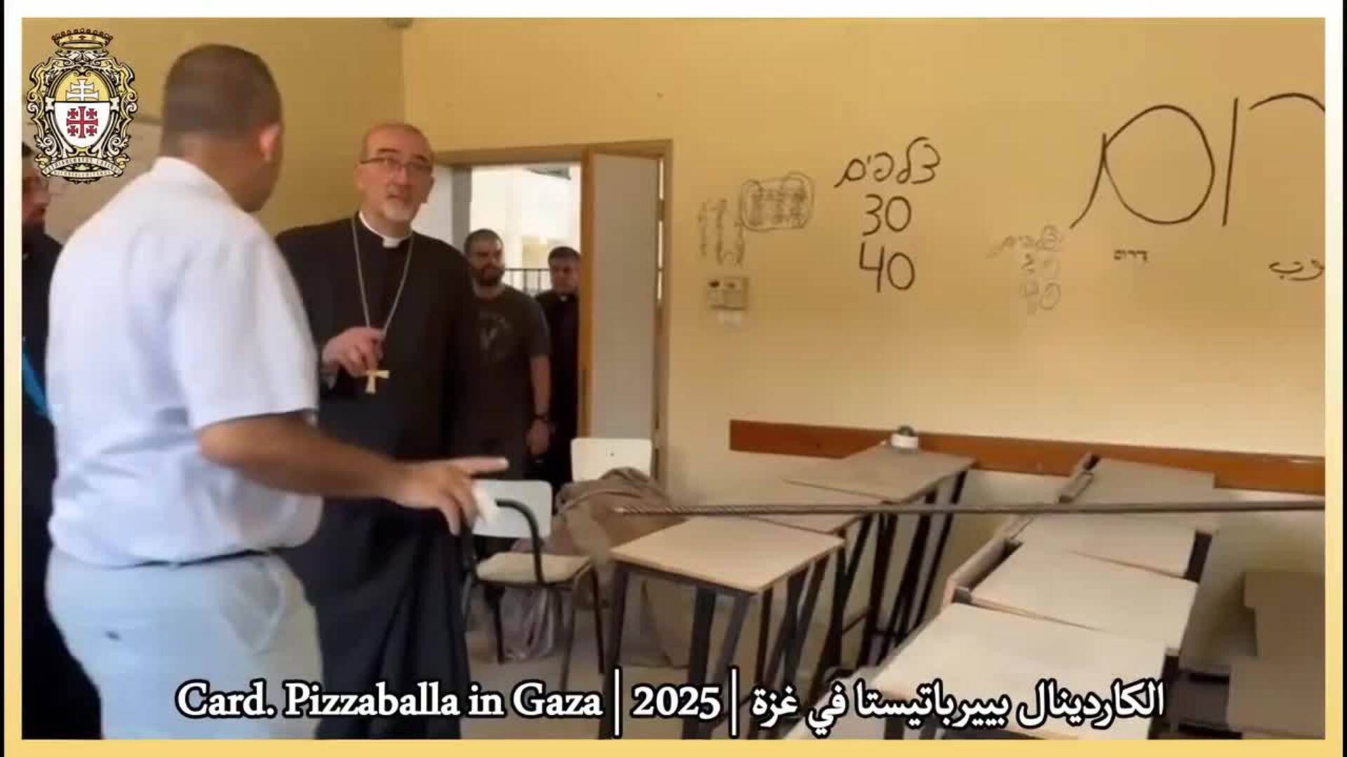 La Policía israelí impide la asistencia del jefe de la Iglesia Católica de Jerusalén a la misa