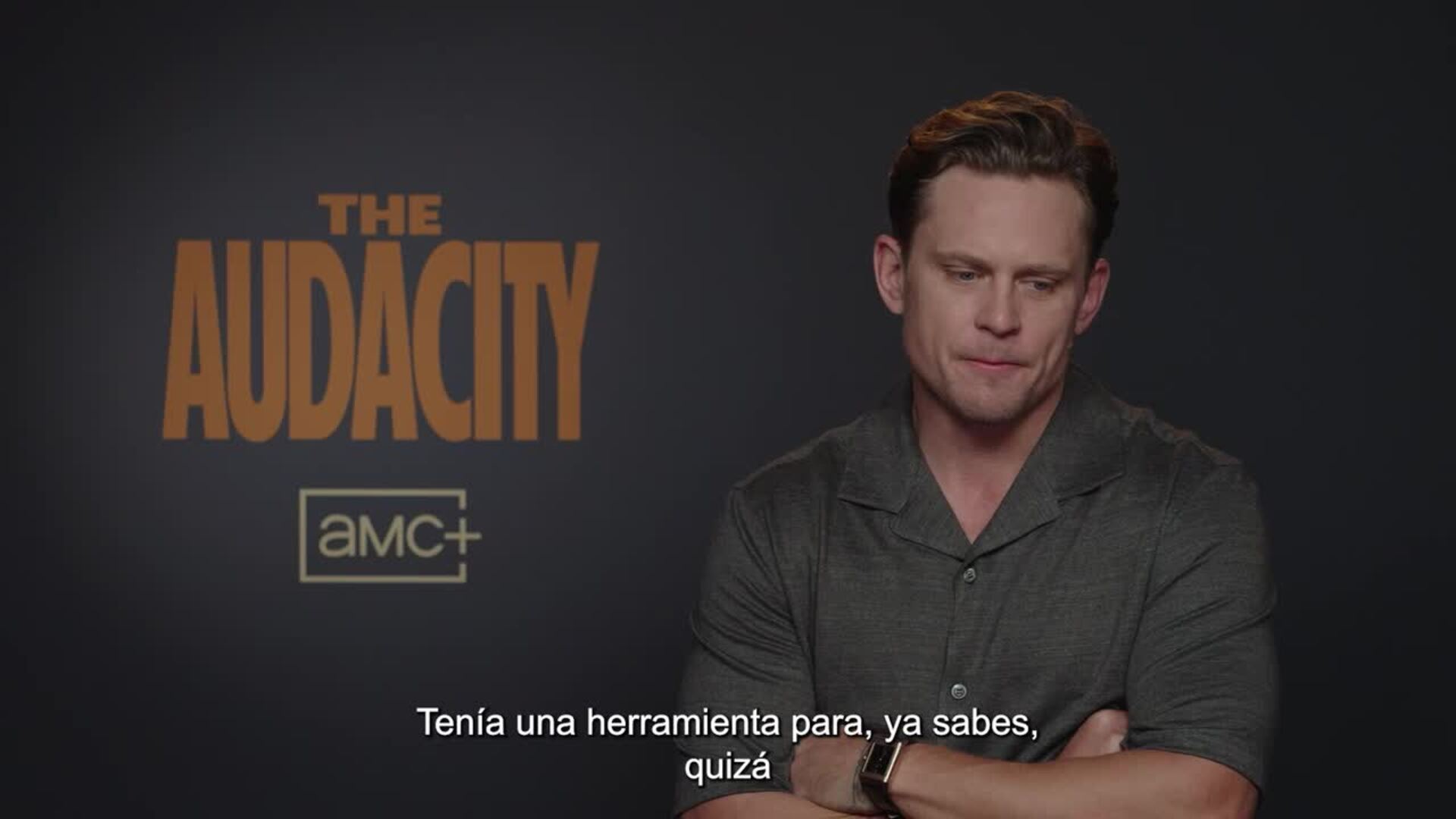 Billy Magnussen encarna a un CEO de Silicon Valley: "La IA es un arma de doble filo"