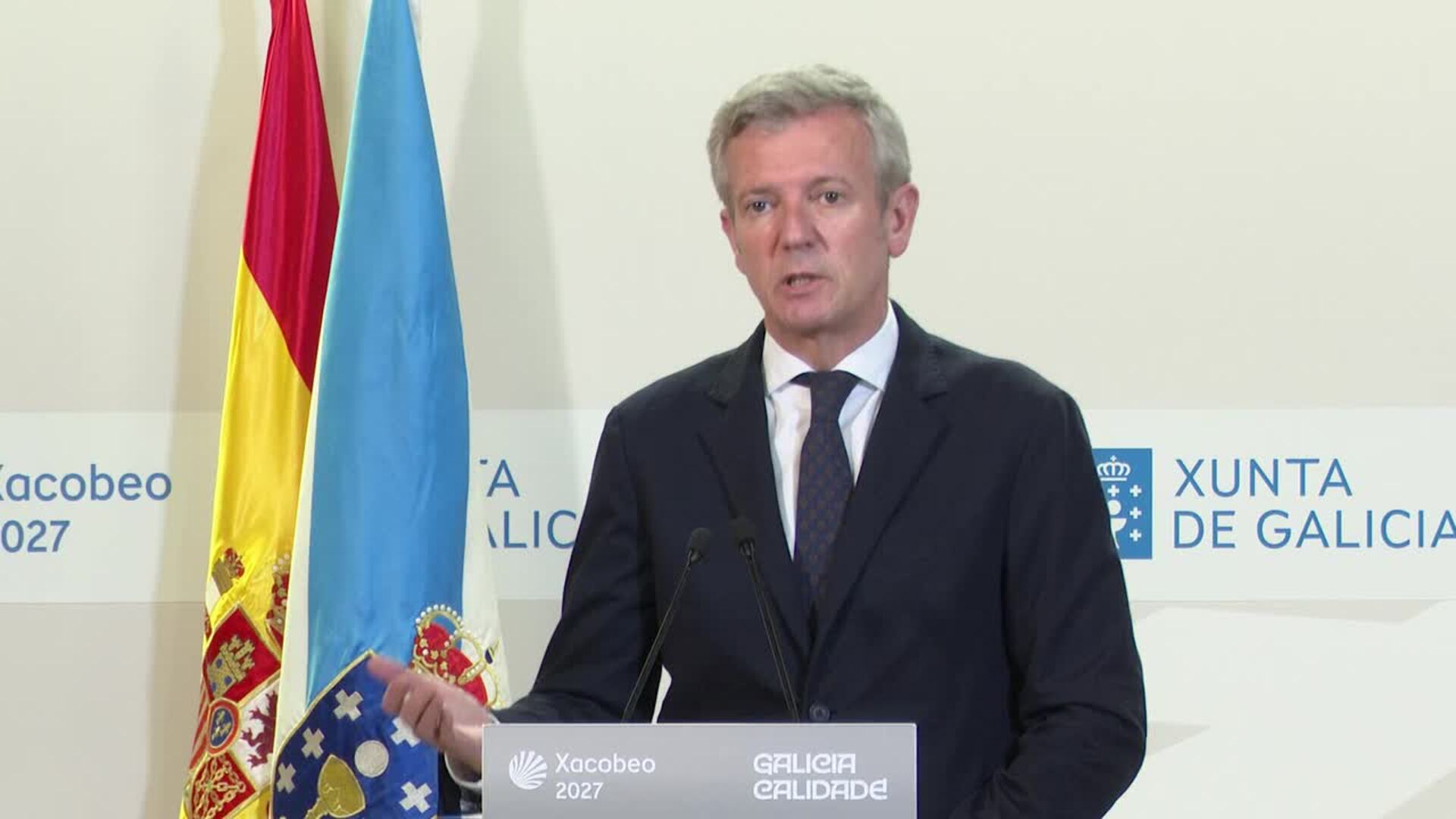 Rueda urge al Gobierno a activar los incentivos fiscales a empresas que apoyen el Xacobeo