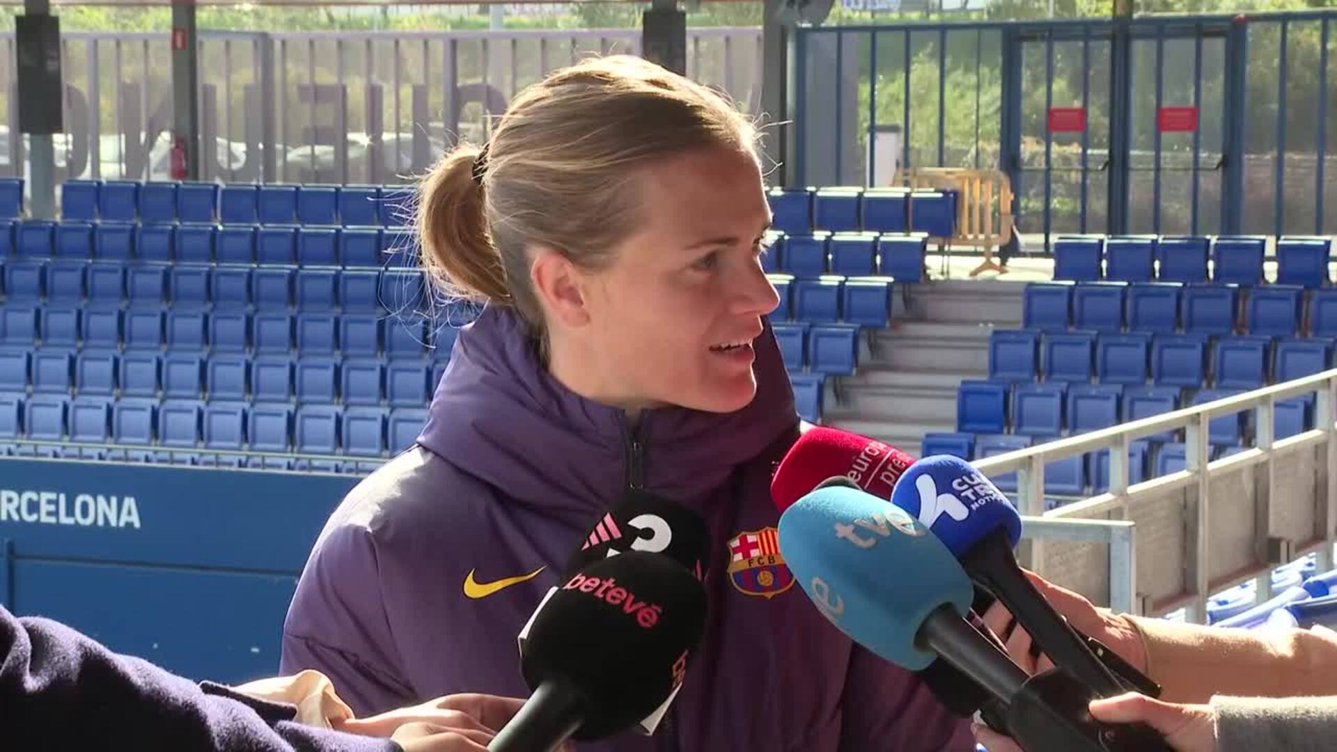 El Barça Femení llega ilusionado al Spotify Camp Nou y se conjura para volver a ganar al Madrid