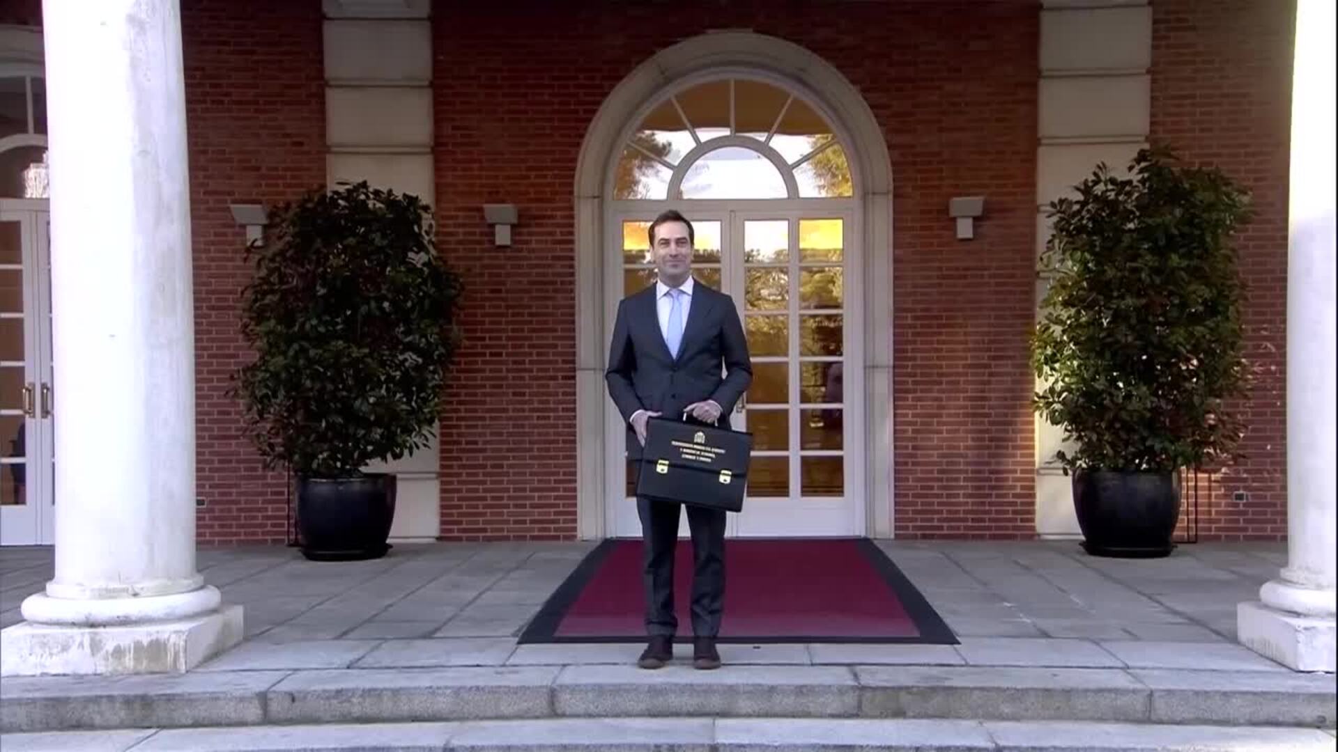 Carlos Cuerpo llega al Consejo de Ministros como nuevo vicepresidente primero del Gobierno