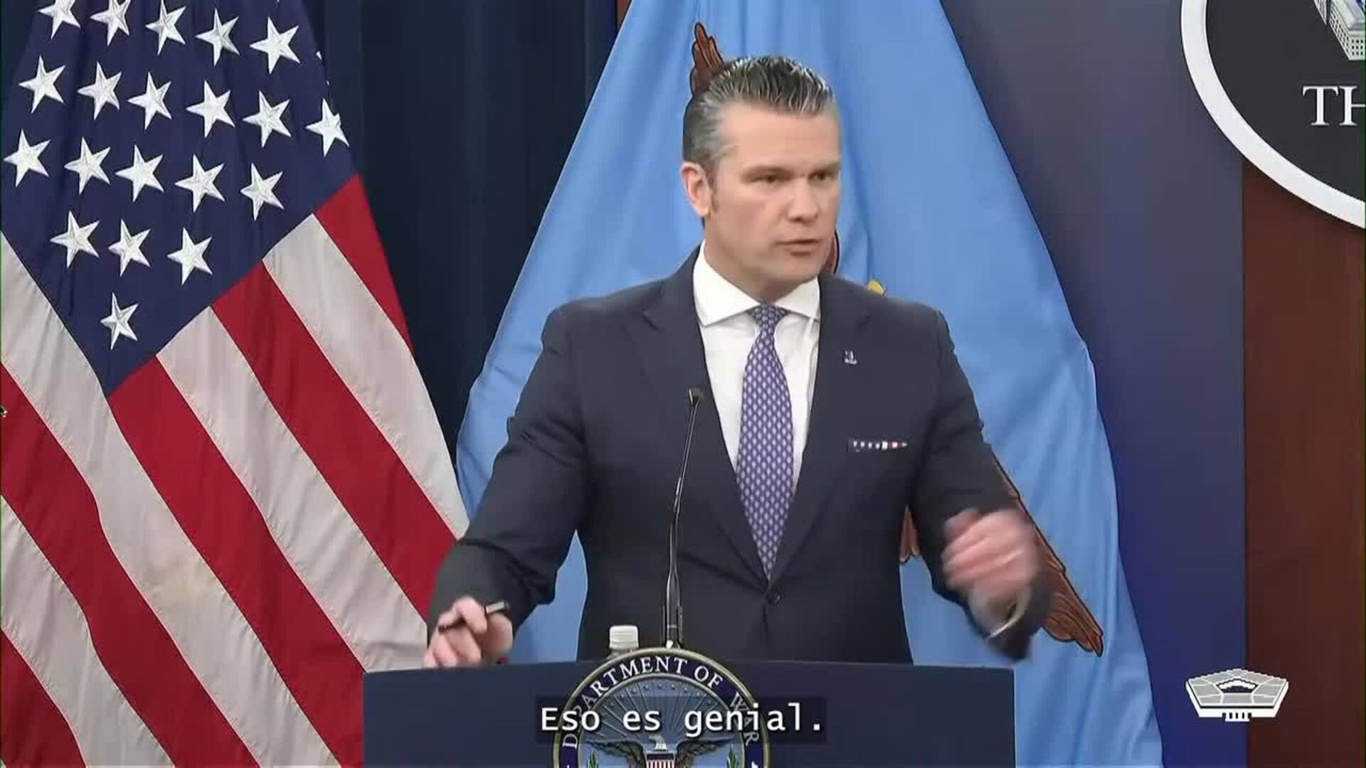 Pentágono afirma que las conversaciones con Irán "son reales y ganan fuerza" y pide "sensatez"