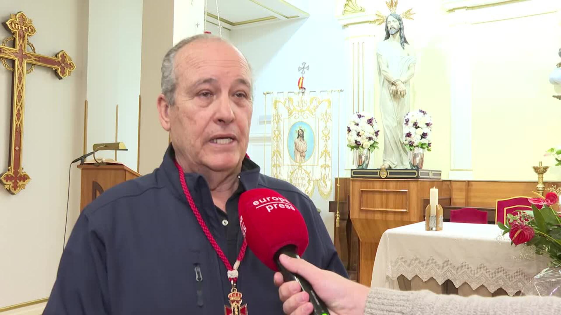 La Hermandad del Divino Cautivo ultima los preparativos para sus procesiones de Semana Santa