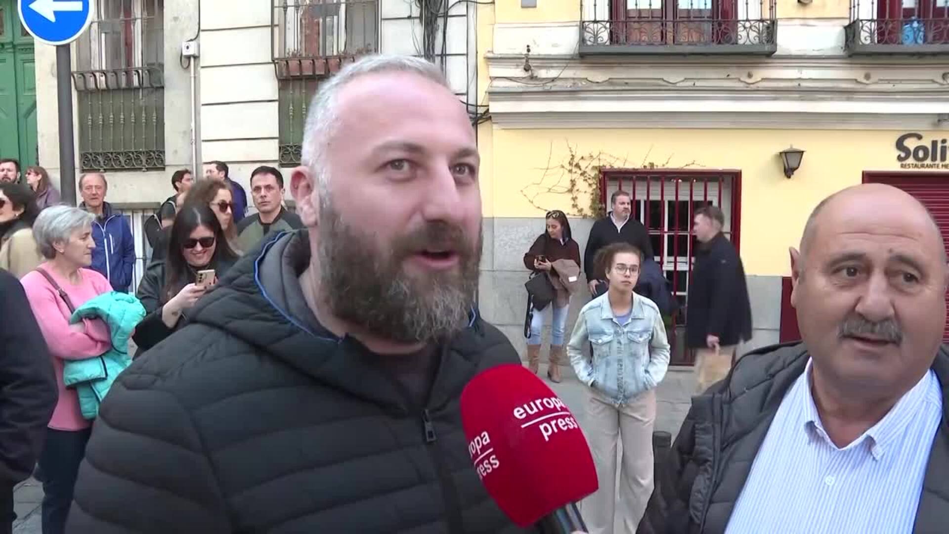 Jesús El Pobre vuelve a emocionar a Madrid en su salida procesional de Jueves Santo