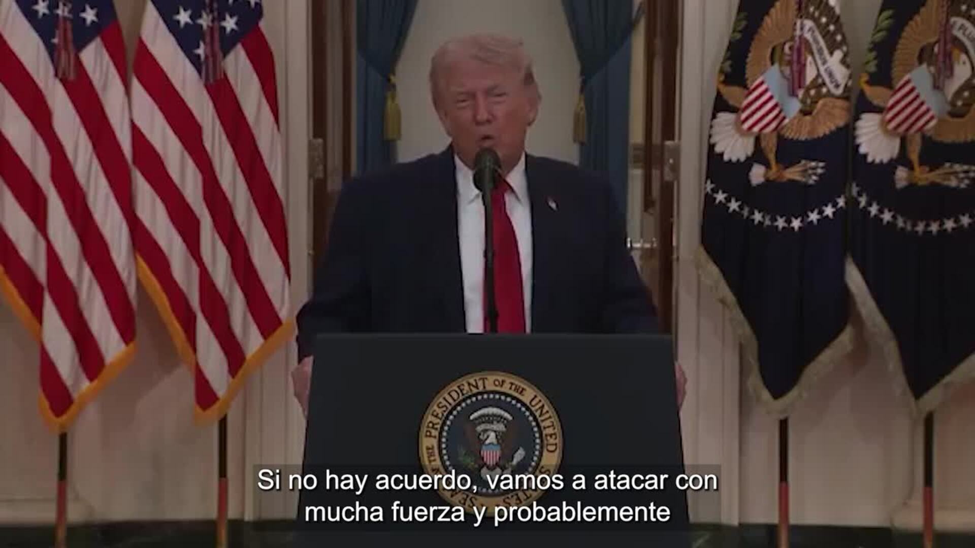 Trump dice que EEUU está a punto de lograr sus metas en Irán