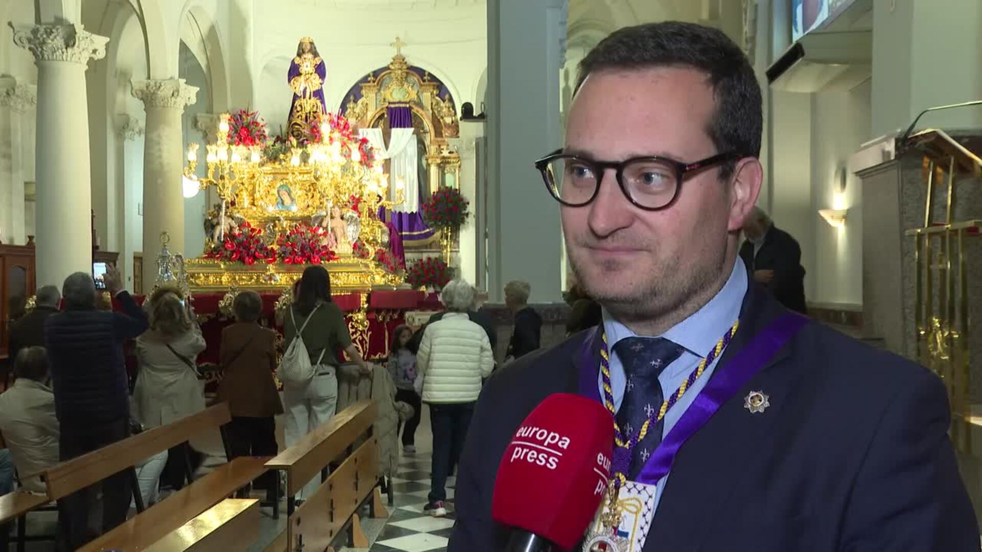 Archicofradía de Jesús de Medinaceli celebra en Viernes Santo su esperada procesión en Madrid