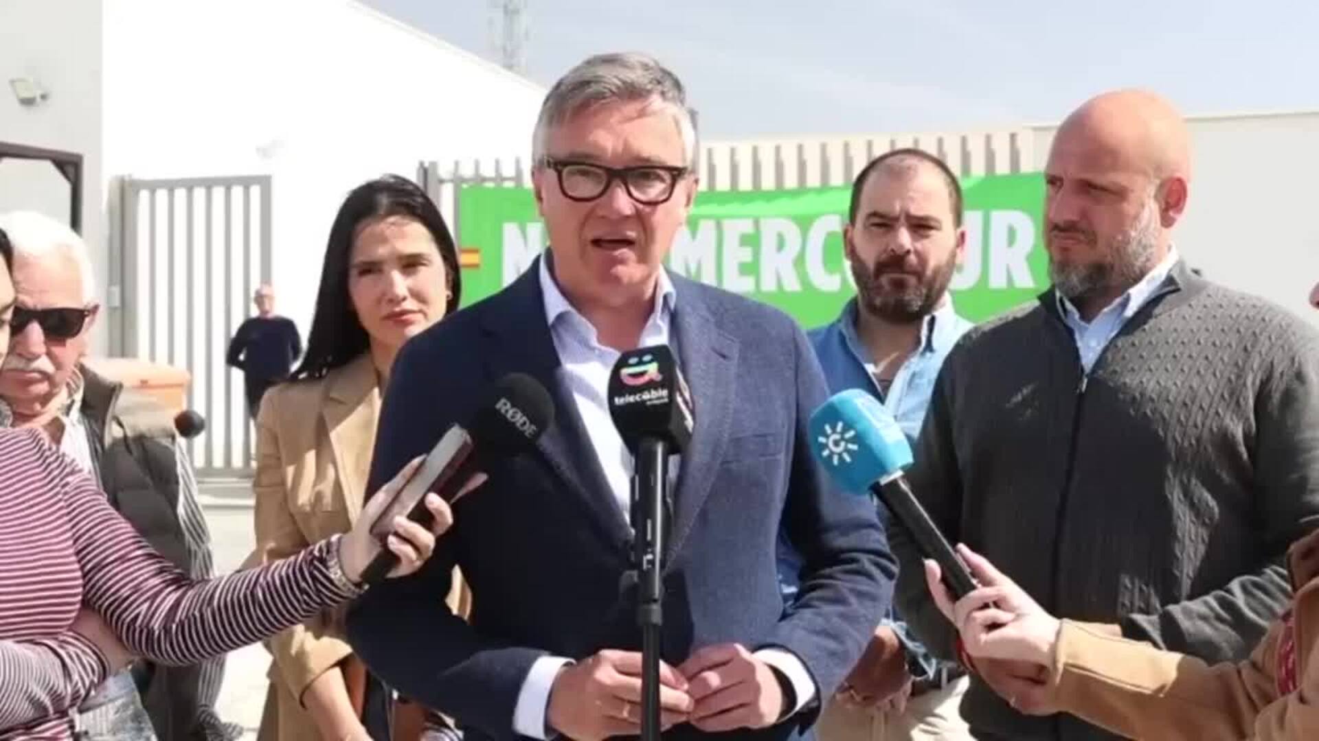 Gavira (Vox): "no hay de qué presumir" cuando una cuarta parte de los parados son andaluces