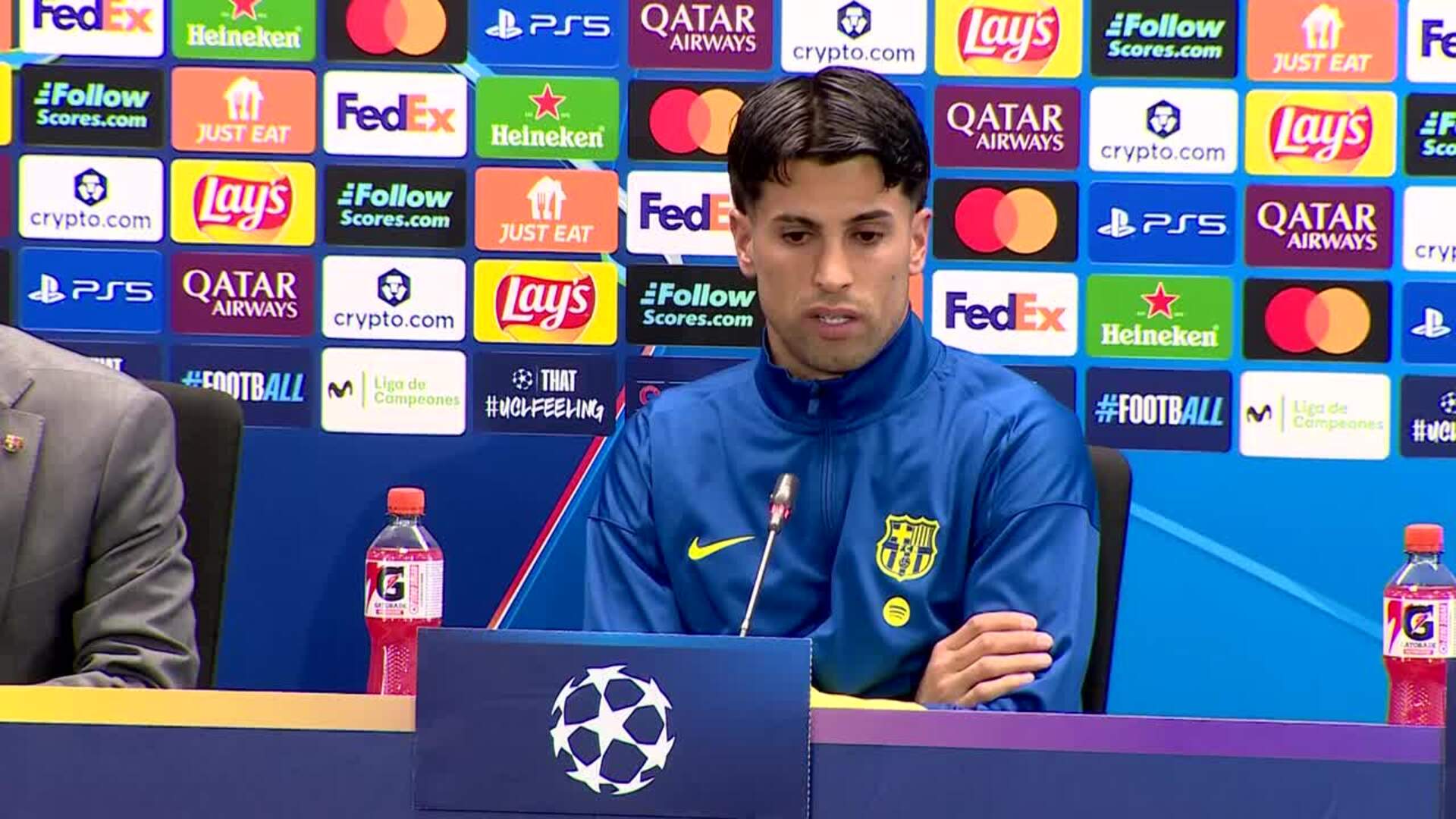 João Cancelo: "Lo perfecto sería sacar un buen resultado y casi sentenciar la eliminatoria"
