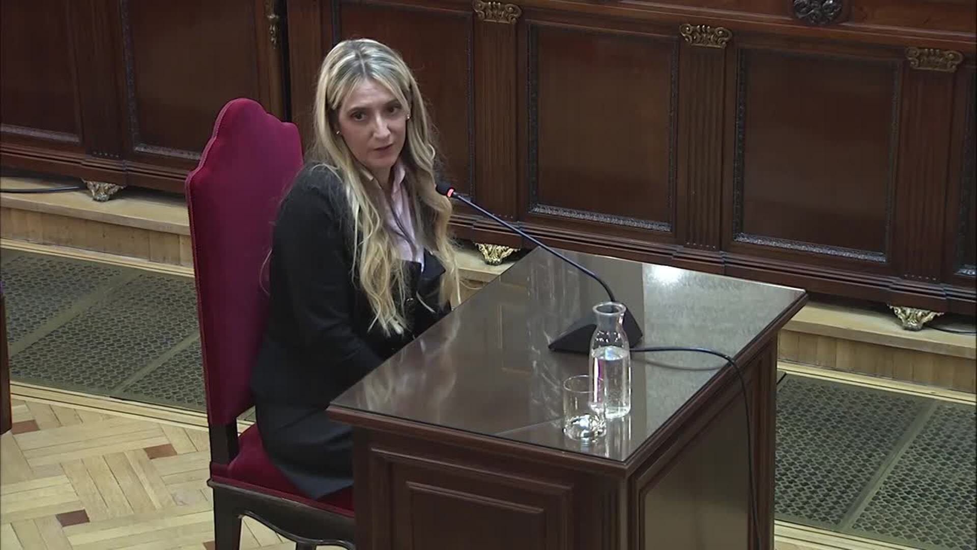 Claudia Montes declara que Ábalos no le aclaró si estaba "enchufada" en Logirail