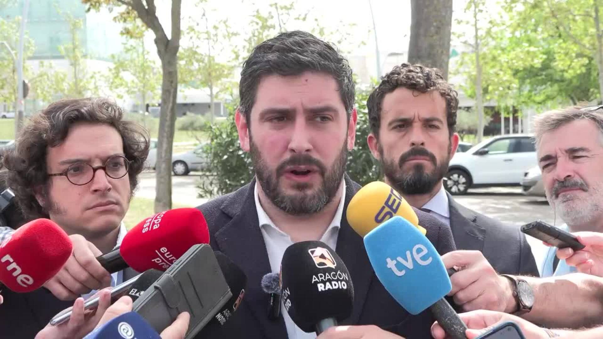 Vox dice que hay voluntad de acuerdo con el PP en Aragón