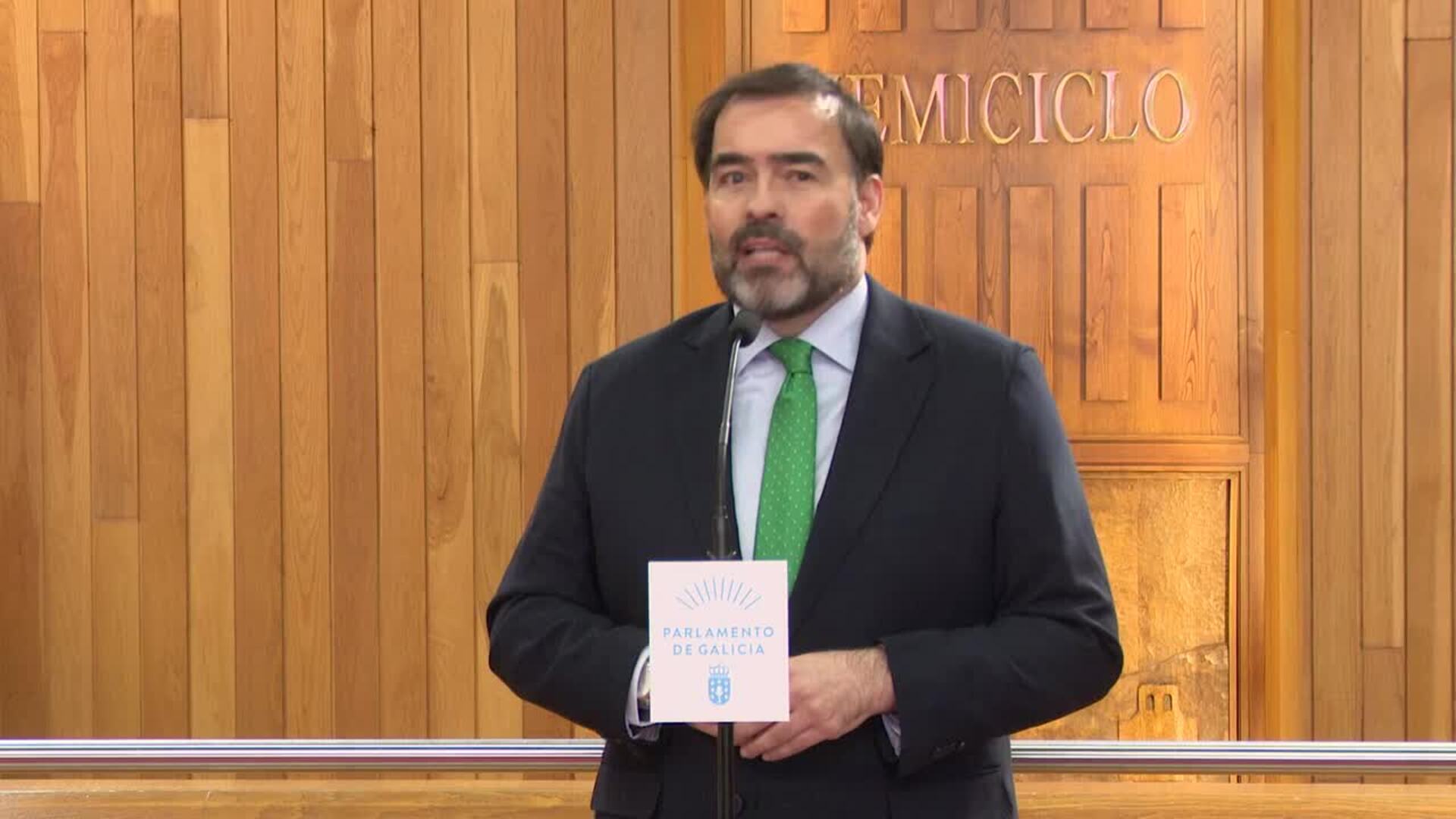Pazos (PPdeG) destaca que Galicia "tiene un presidente que cumple" frente a la "Galicia del no"