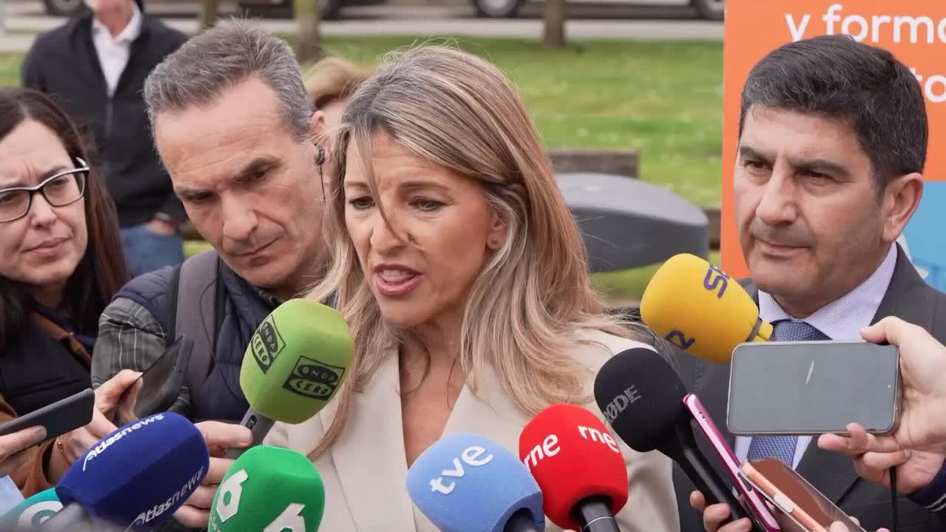 Yolanda Díaz insta al PP a respaldar la Ley de Integridad Pública: "Hay que tomar medidas"