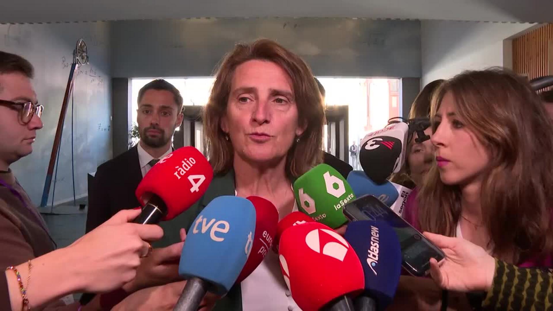Ribera ve fundamental avanzar en la transformación del modelo energético europeo tras la guerra