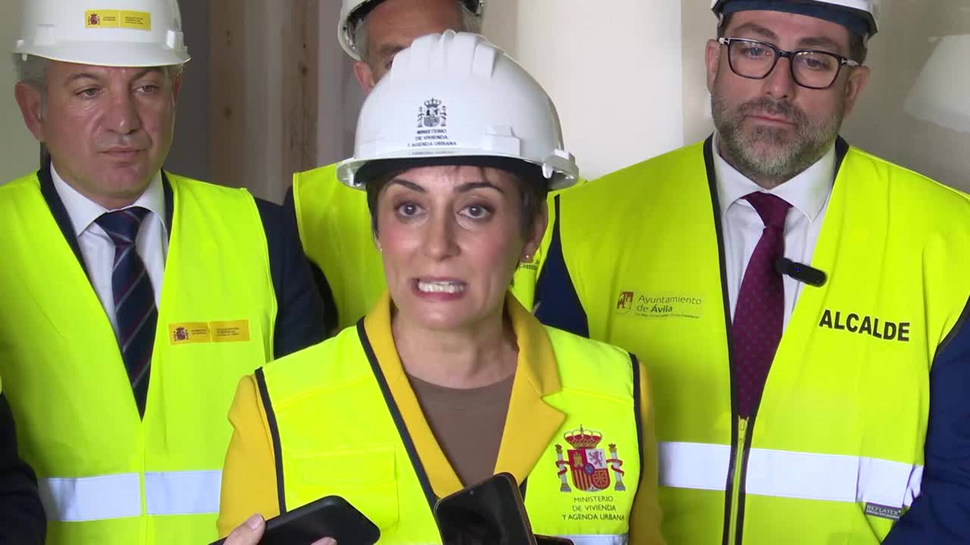 Rodríguez defiende la vivienda pública para garantizar proyectos "vitales" a la juventud