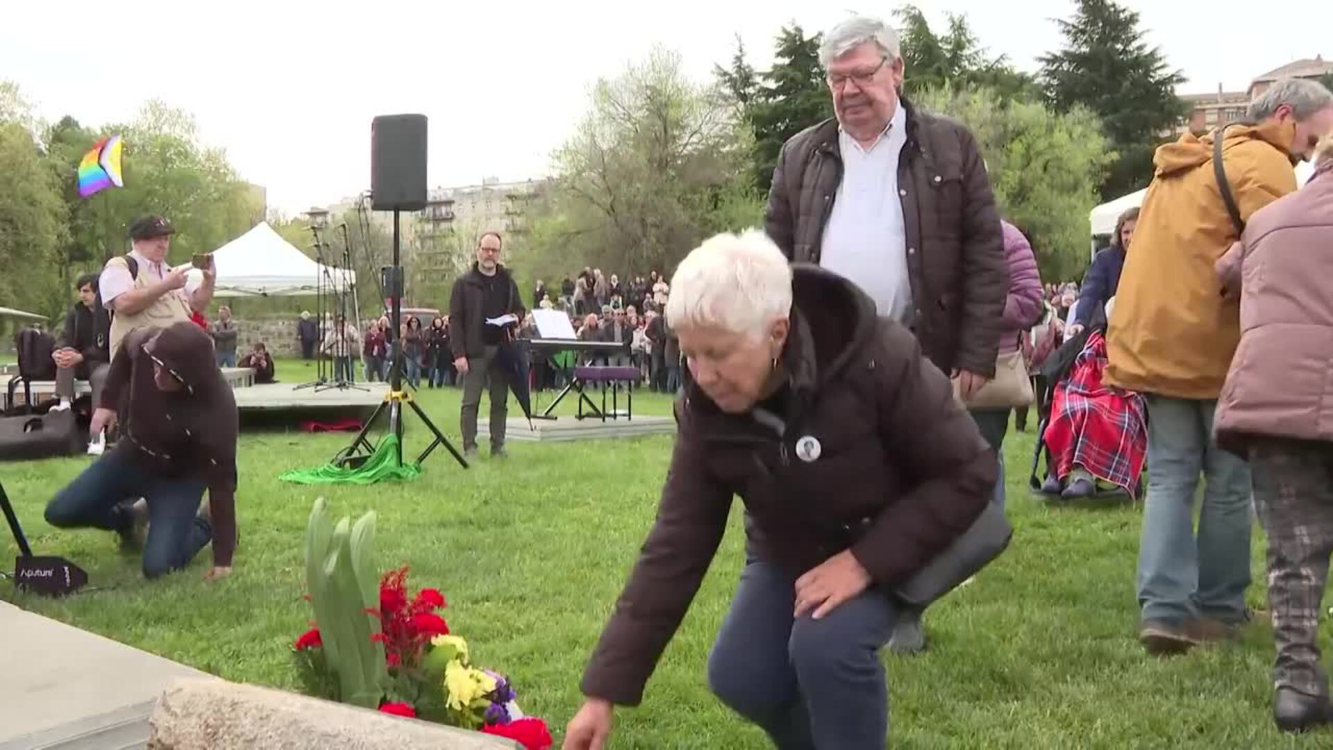 Cientos de personas recuerdan en Pamplona a los navarros asesinados y represaliados de 1936