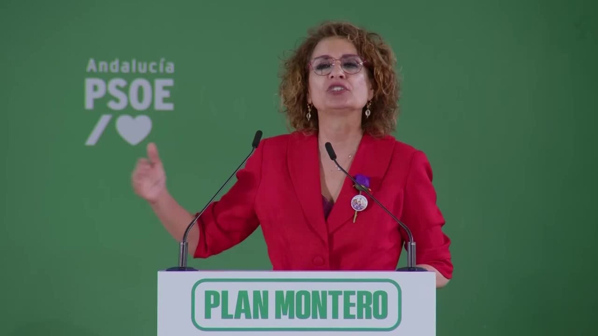 Montero plantea "una intervención que rescate al sistema público" sanitario
