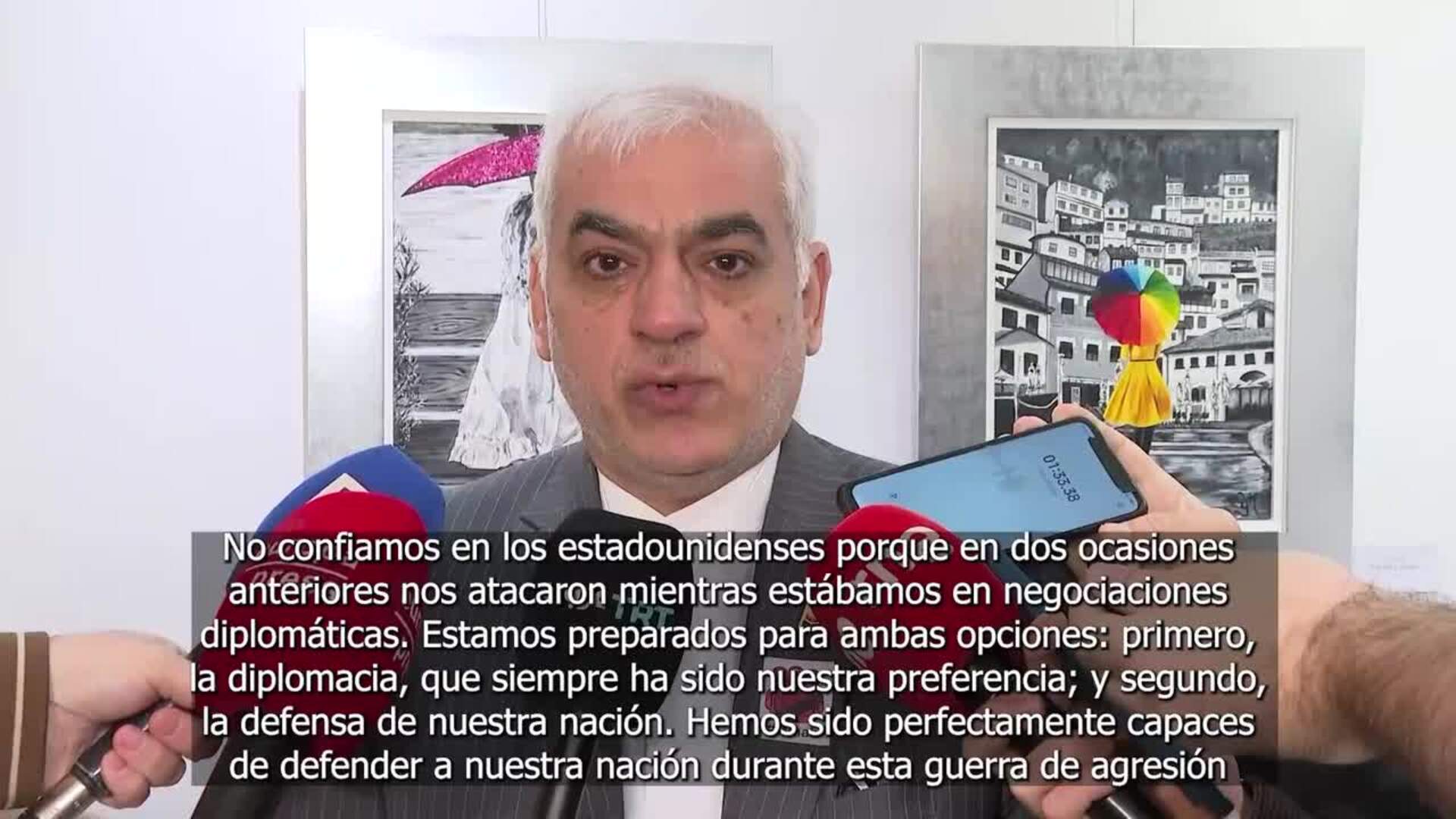 Irán reitera su disposición al diálogo pero advierte de que está "preparada" para defenderse