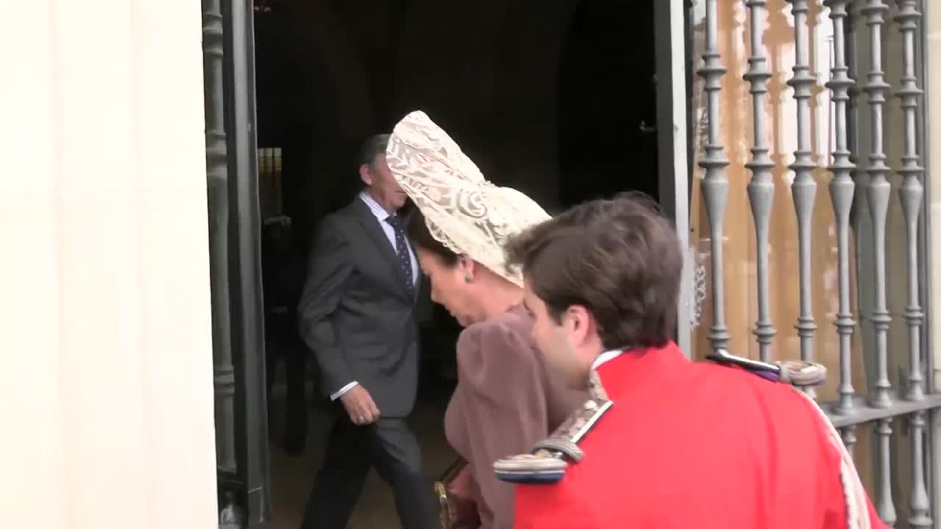Carla Benjumea y Antonio Domecq protagonizan la primera boda de la primavera en Sevilla