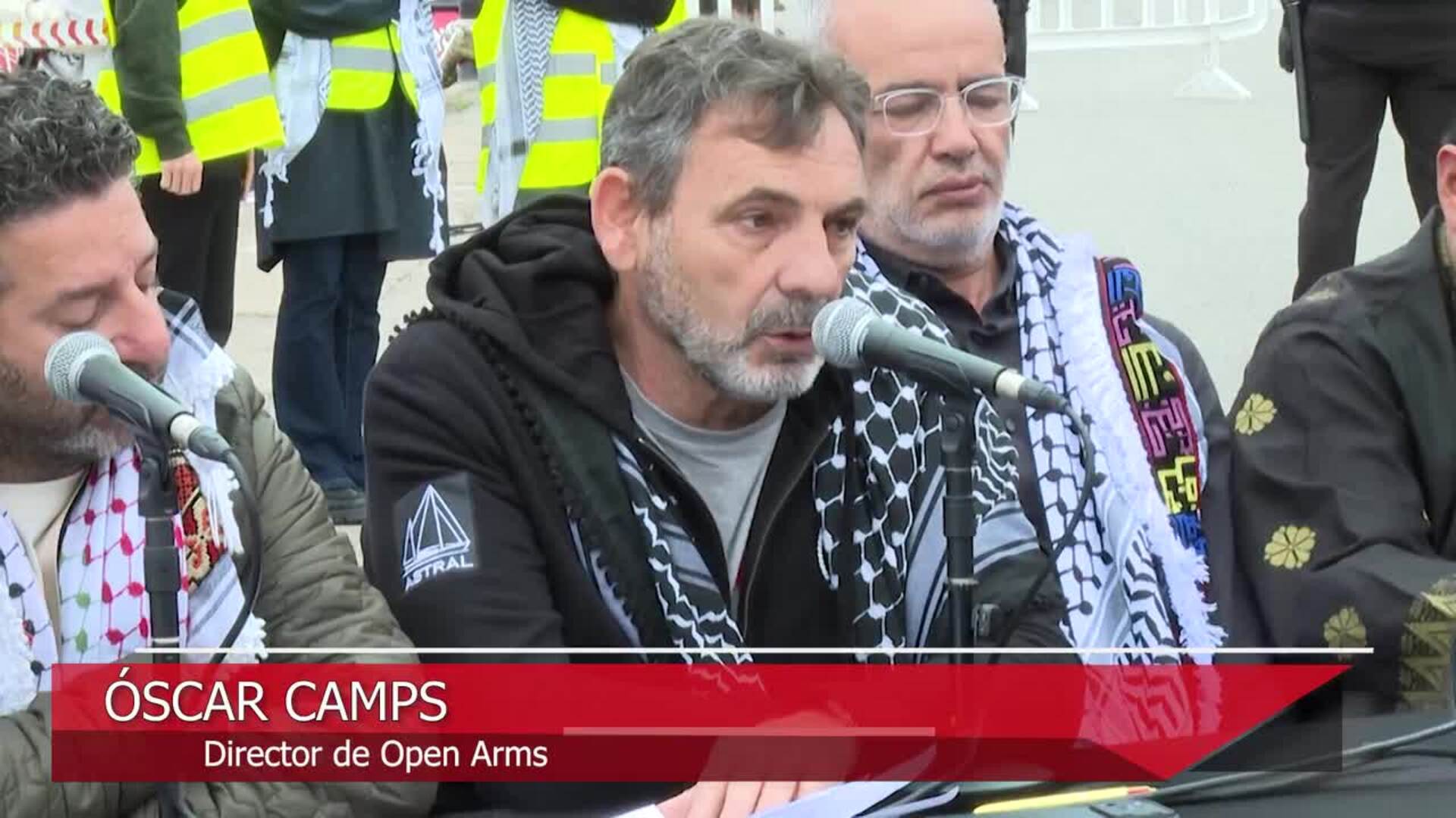 La flotilla rumbo a Gaza parte de Barcelona, pero atracará en puerto cercano por climatología