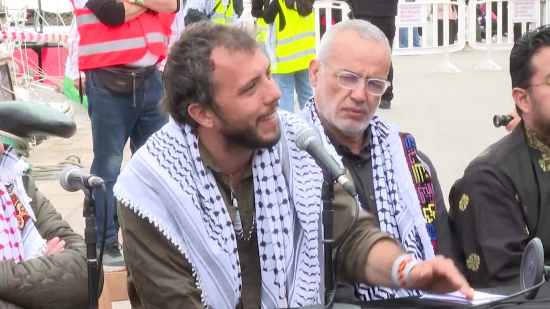 La Global Sumud Flotilla partirá este mediodía y atracará en otro puerto de Barcelona